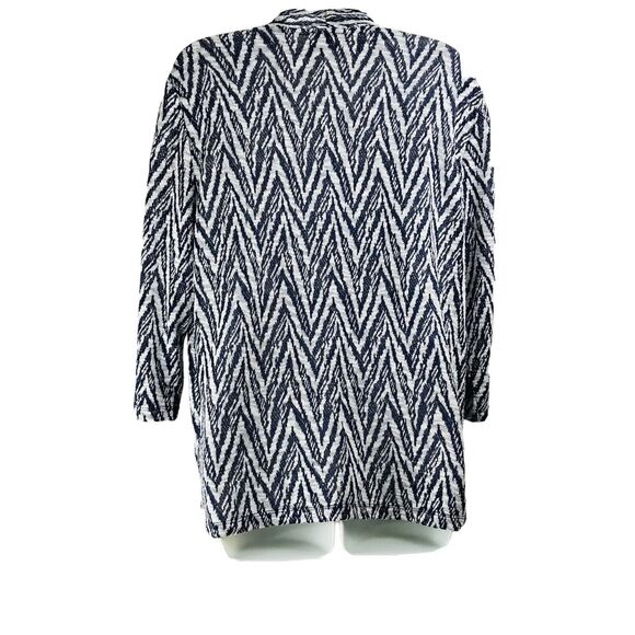 Alfred Dunner Women’s Size 12 Open Front Cardigan Shell & Necklace 3 Piece Set - Picture 4 of 12